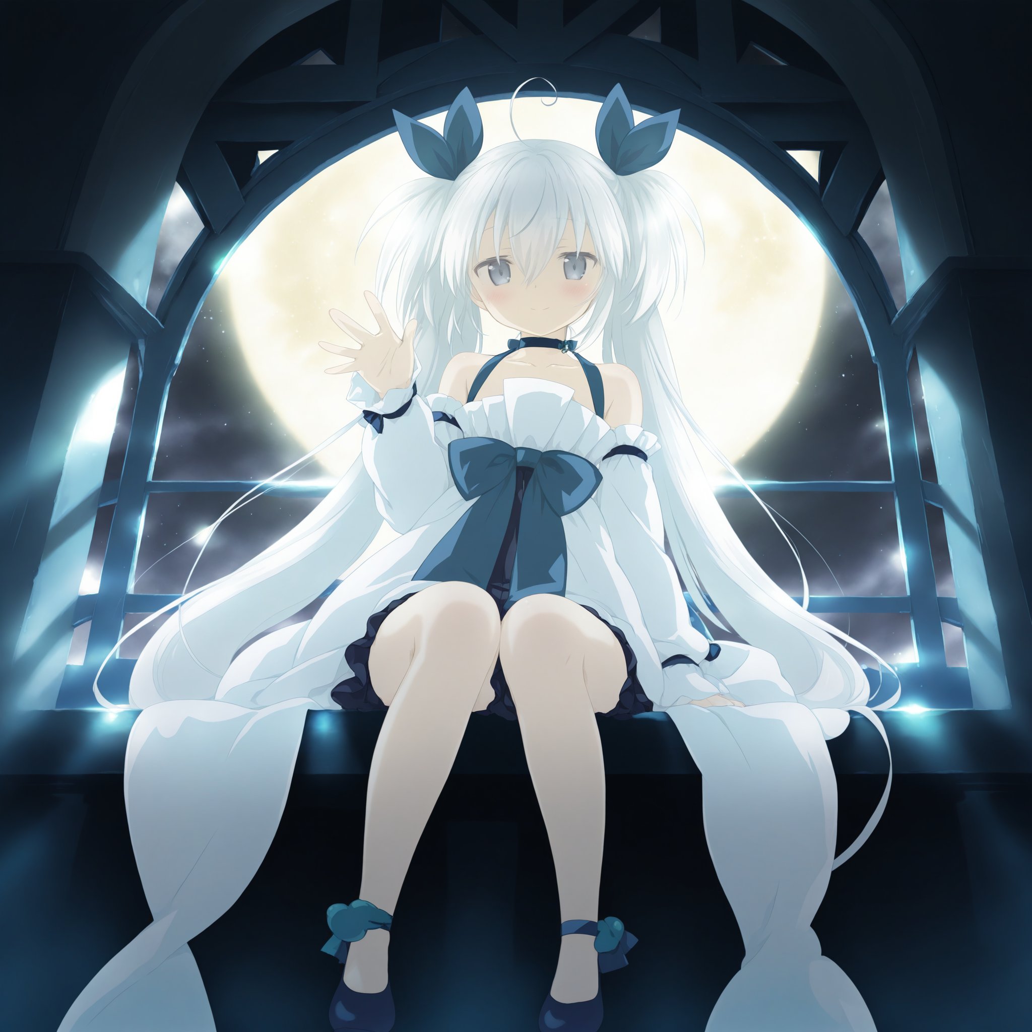 official art,  grey eyes,  Mashiro by YDDLJW on Tensor.Art