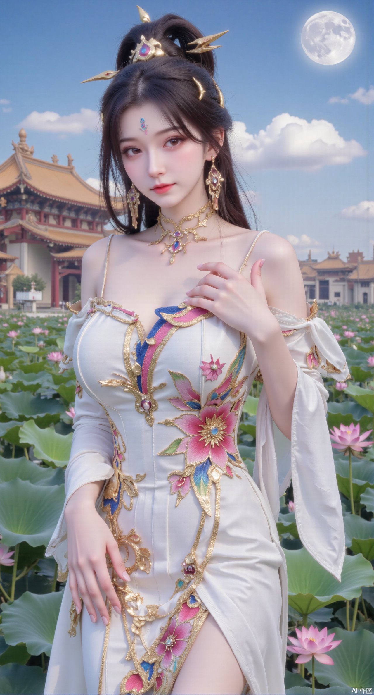 1girl,  navel,  solo by DeepBlue藍心 on Tensor.Art