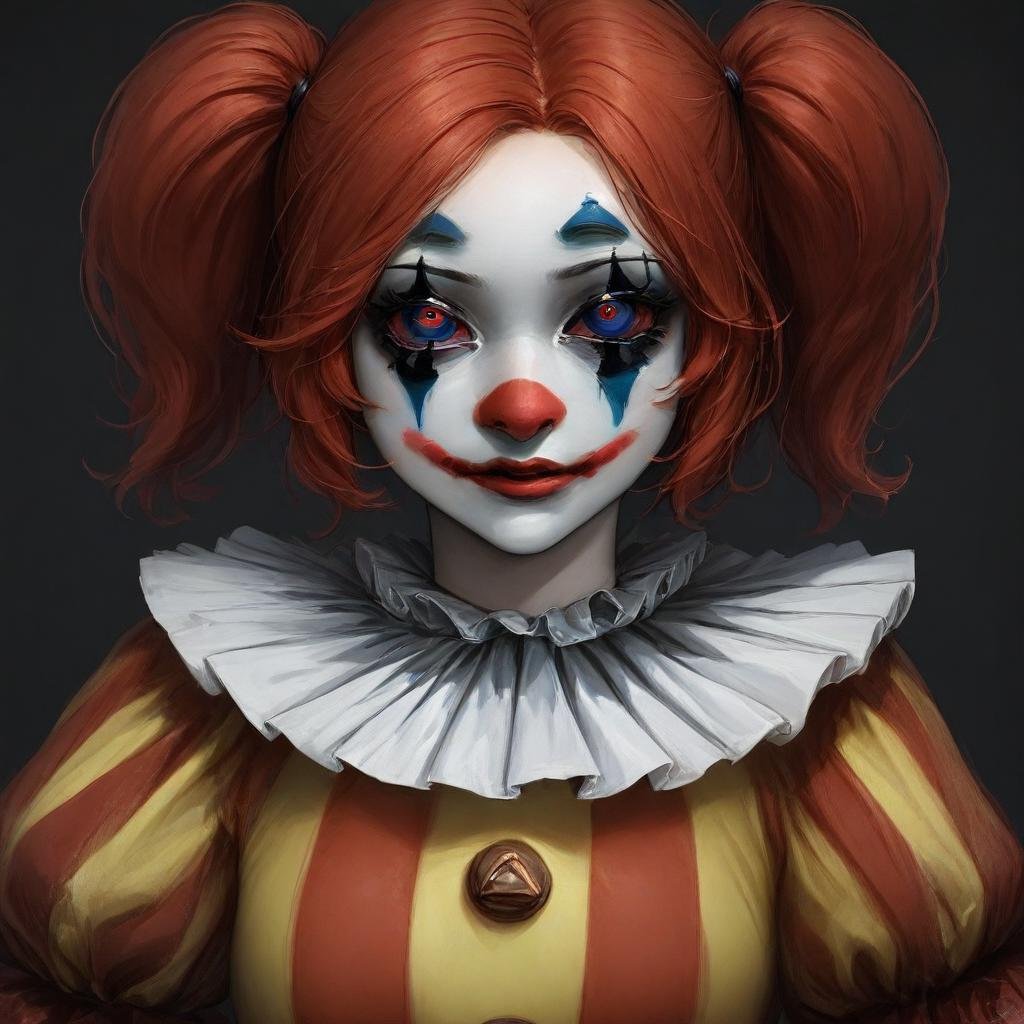 1girl,  clown by Hinoken on Tensor.Art