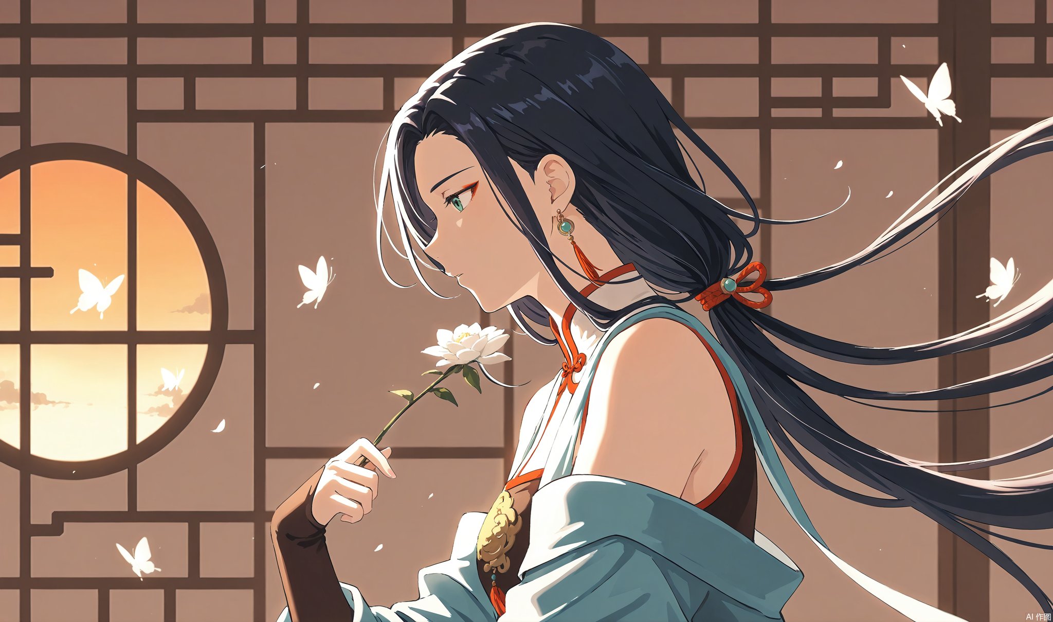 butterfly\(hubggirl)\,  shenhua by 随心随意玄法清宫太乙荡魔万法妙道鉴心天尊 on Tensor.Art