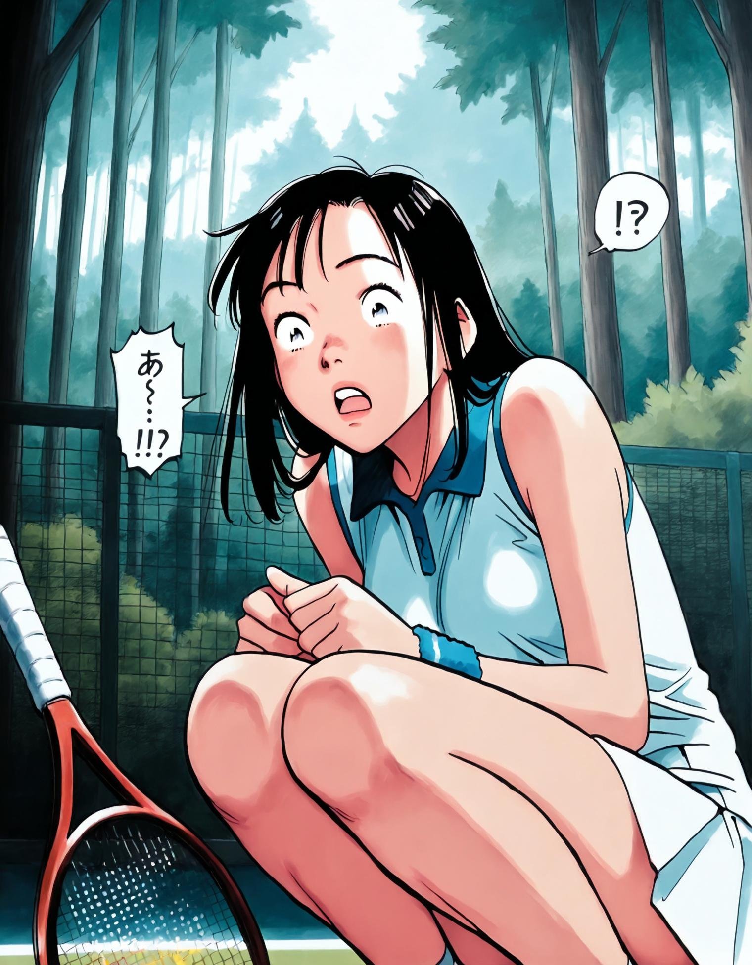 naokistyle,  manga,  1girl by damocles on Tensor.Art