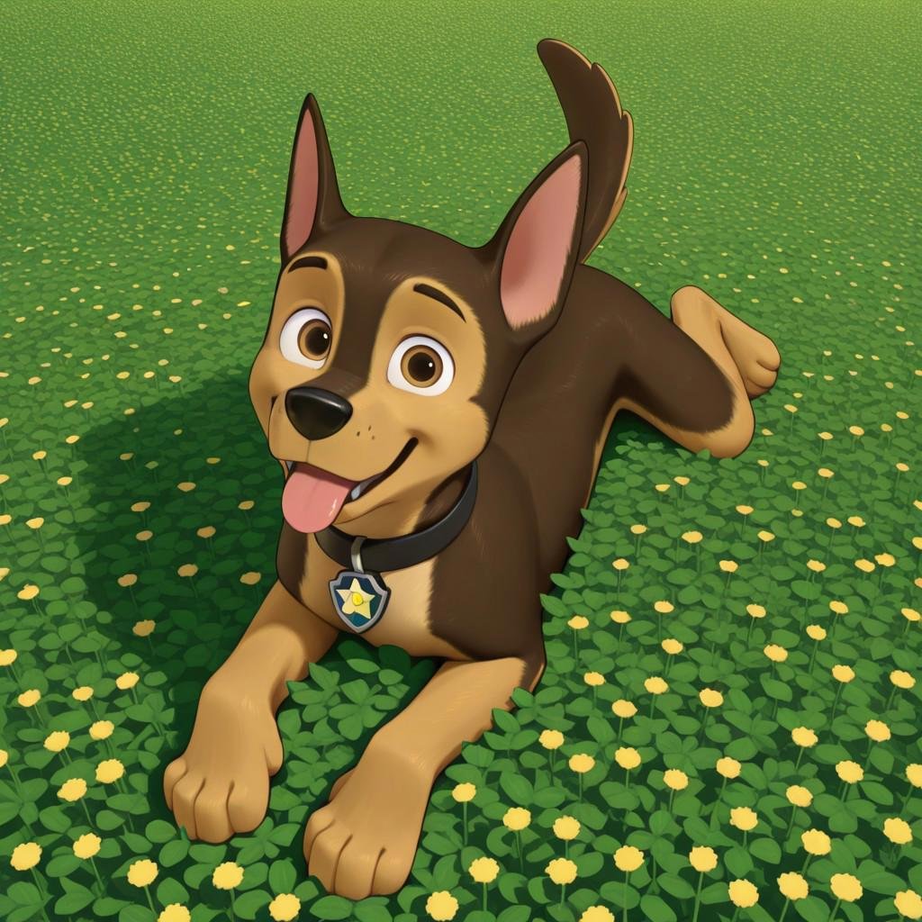 Chase(PP),  solo,  1boy by Ironytail34 on Tensor.Art