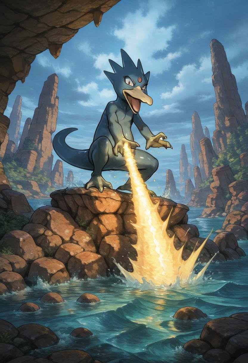 masterpiece,  best quality,  zzGolduck by Citron Legacy on Tensor.Art