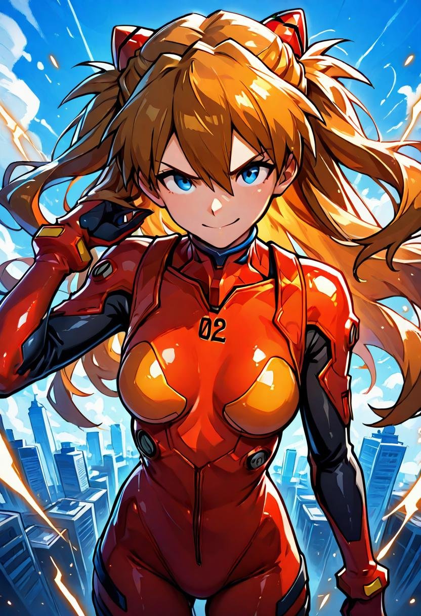 masterpiece,  best quality,  asuka langley soryu by Citron Legacy on Tensor.Art