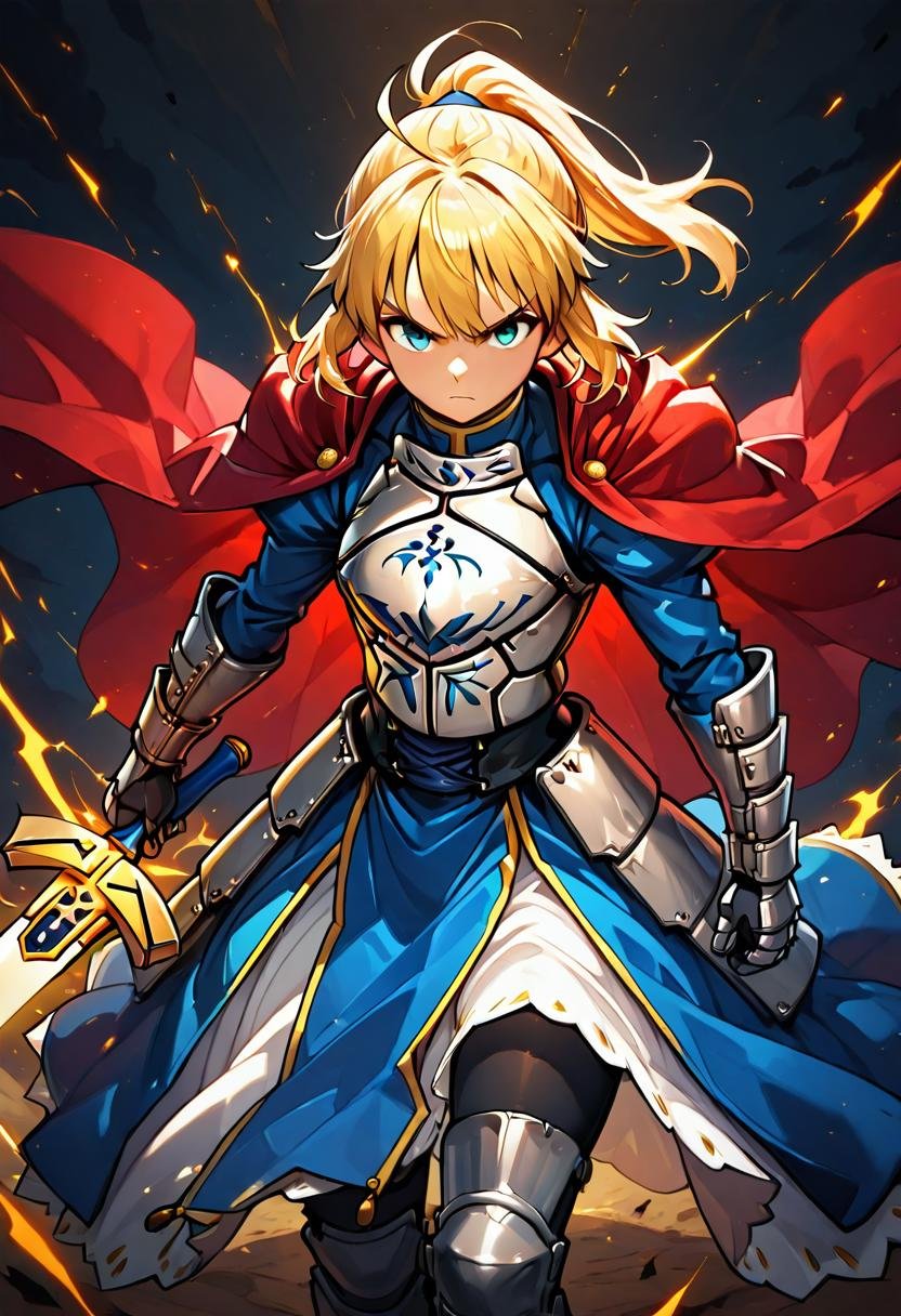 masterpiece,  best quality,  saber by Citron Legacy on Tensor.Art