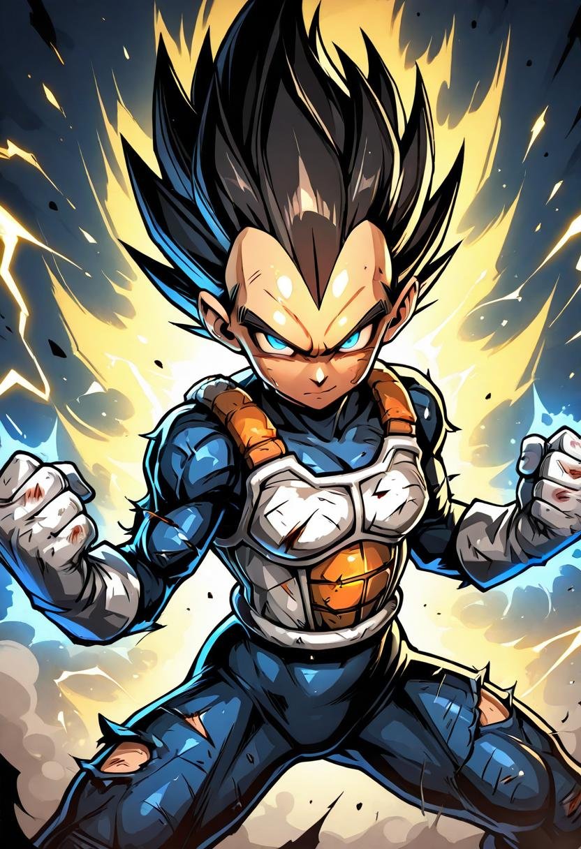 masterpiece,  best quality,  vegeta by Citron Legacy on Tensor.Art
