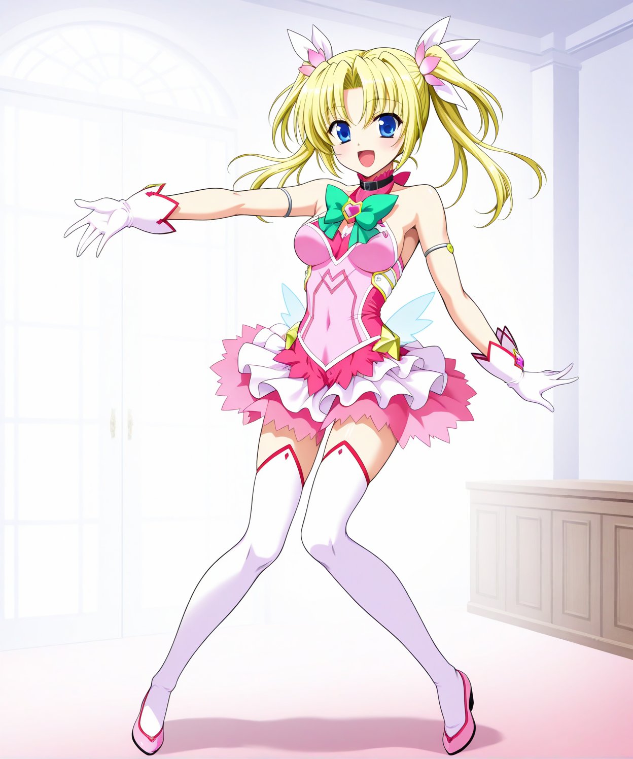 Kamishima_sakura,  gloves,  pink_gloves by Archerfishm on Tensor.Art