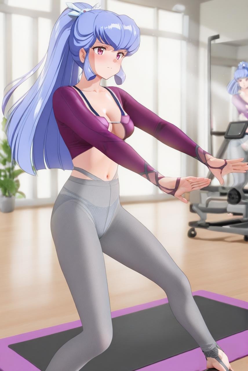 oyuki,  long hair,  blue hair by Farfegnugen on Tensor.Art