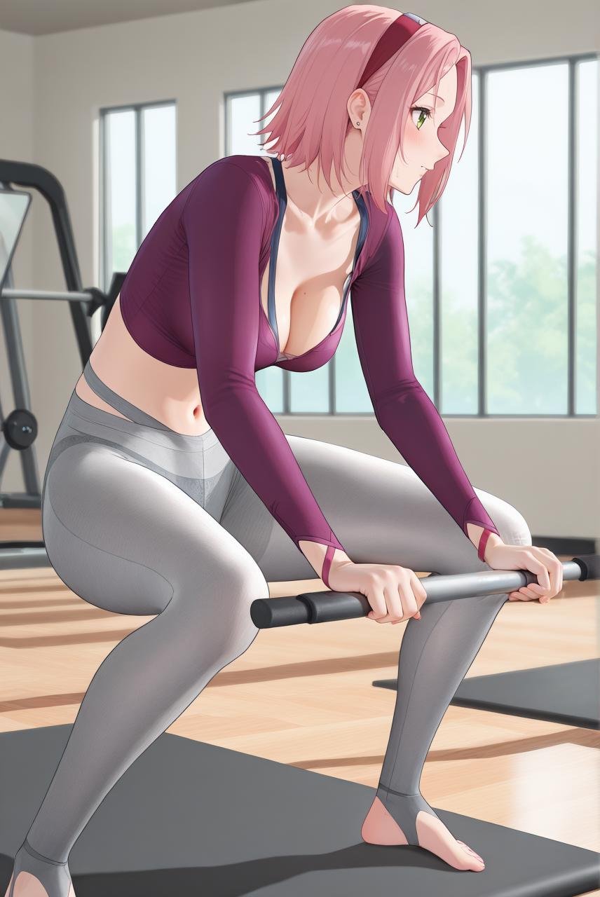 haruno sakura,  green eyes,  medium breasts by Farfegnugen on Tensor.Art