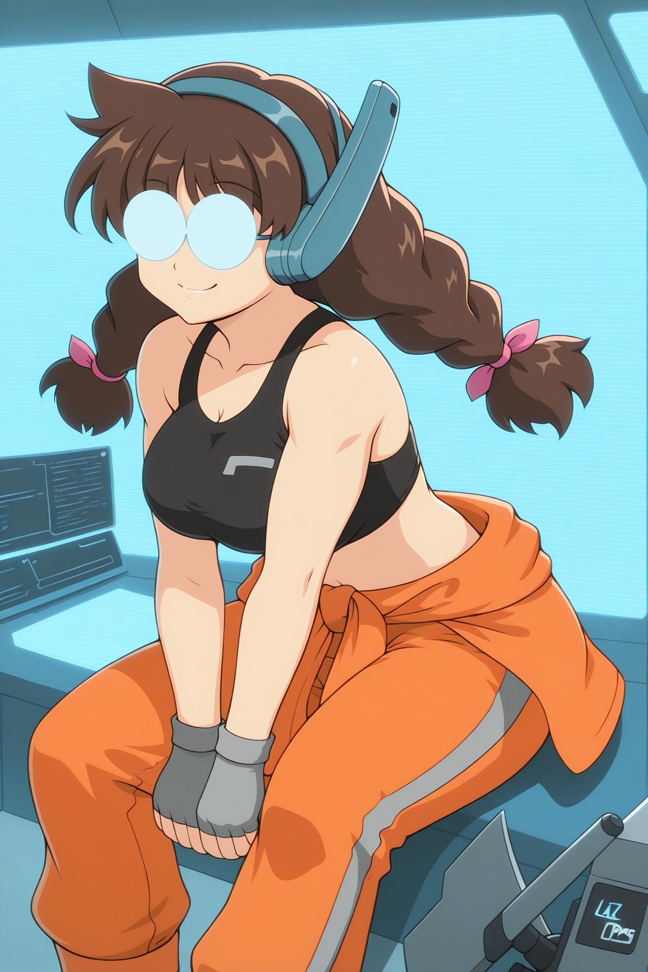Parfet_Balblair,  brown hair,  long hair by Farfegnugen on Tensor.Art