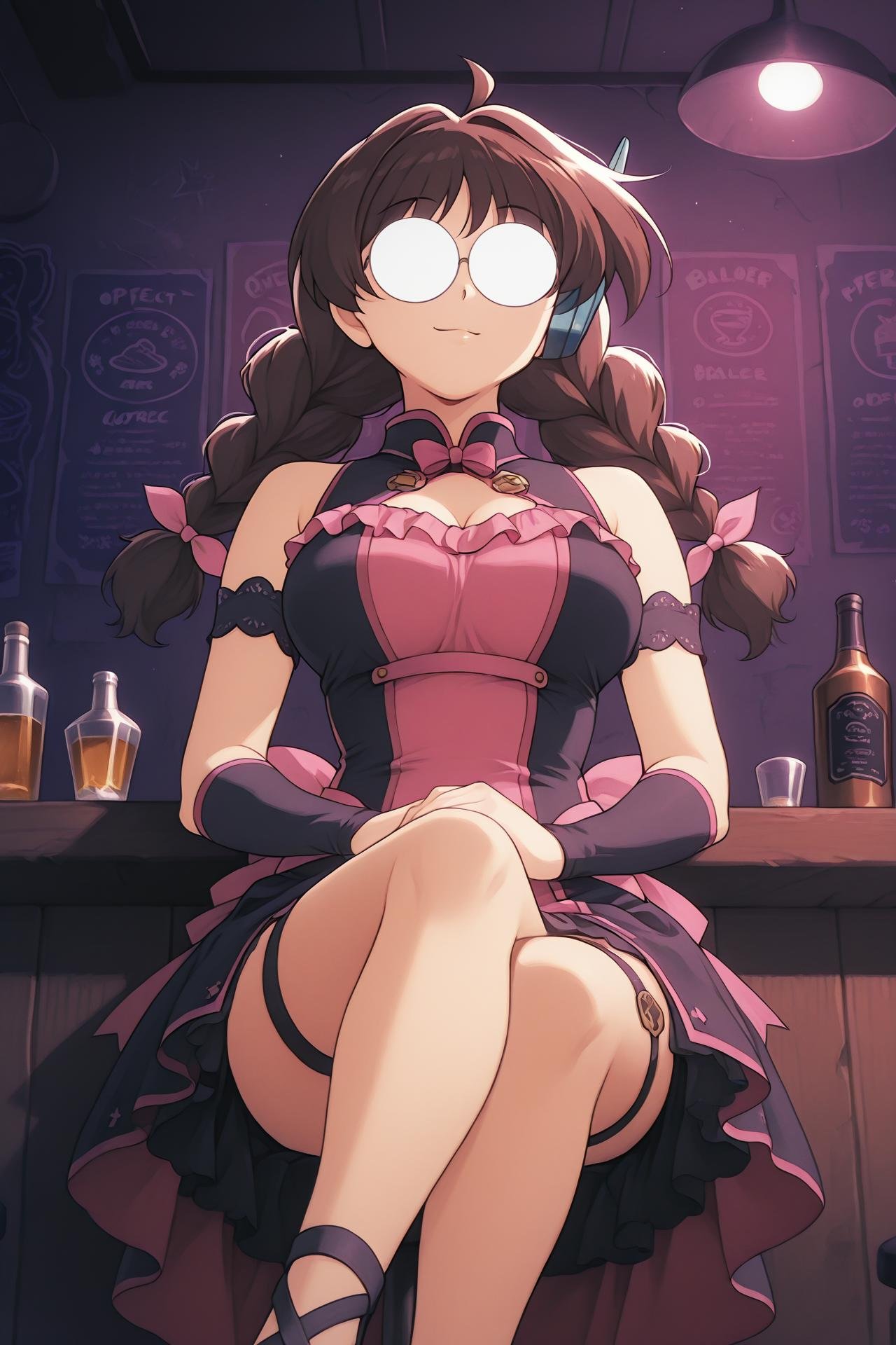 Parfet_Balblair,  brown hair,  long hair by Farfegnugen on Tensor.Art