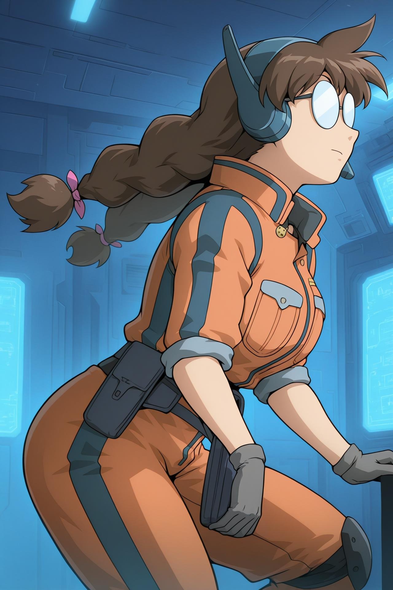 Parfet_Balblair,  brown hair,  long hair by Farfegnugen on Tensor.Art