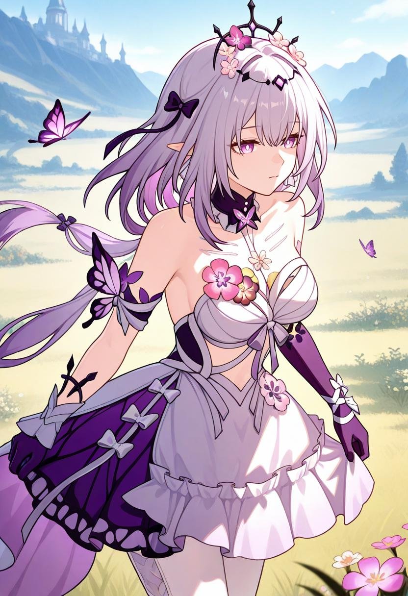 1girl,  castorice \(honkai: star rail\),  pointy ears by Skadi_Fans on Tensor.Art