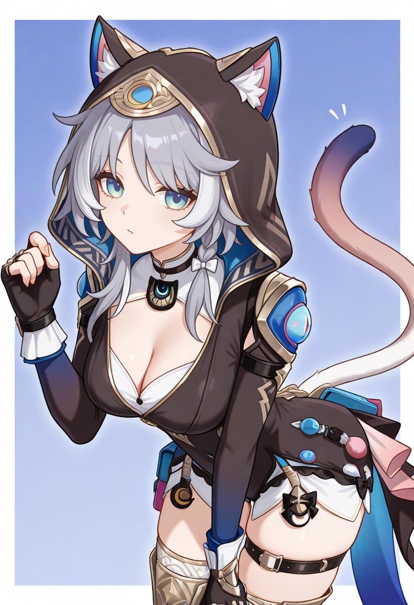 1girl,  breasts,  cipher \(honkai: star rail\) by Skadi_Fans on Tensor.Art
