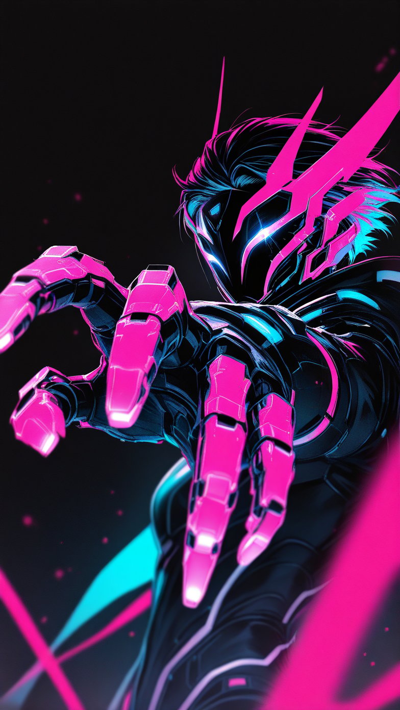 [Uncensored,  looking at viewer,  cyberpunk by Neural_Lens on Tensor.Art