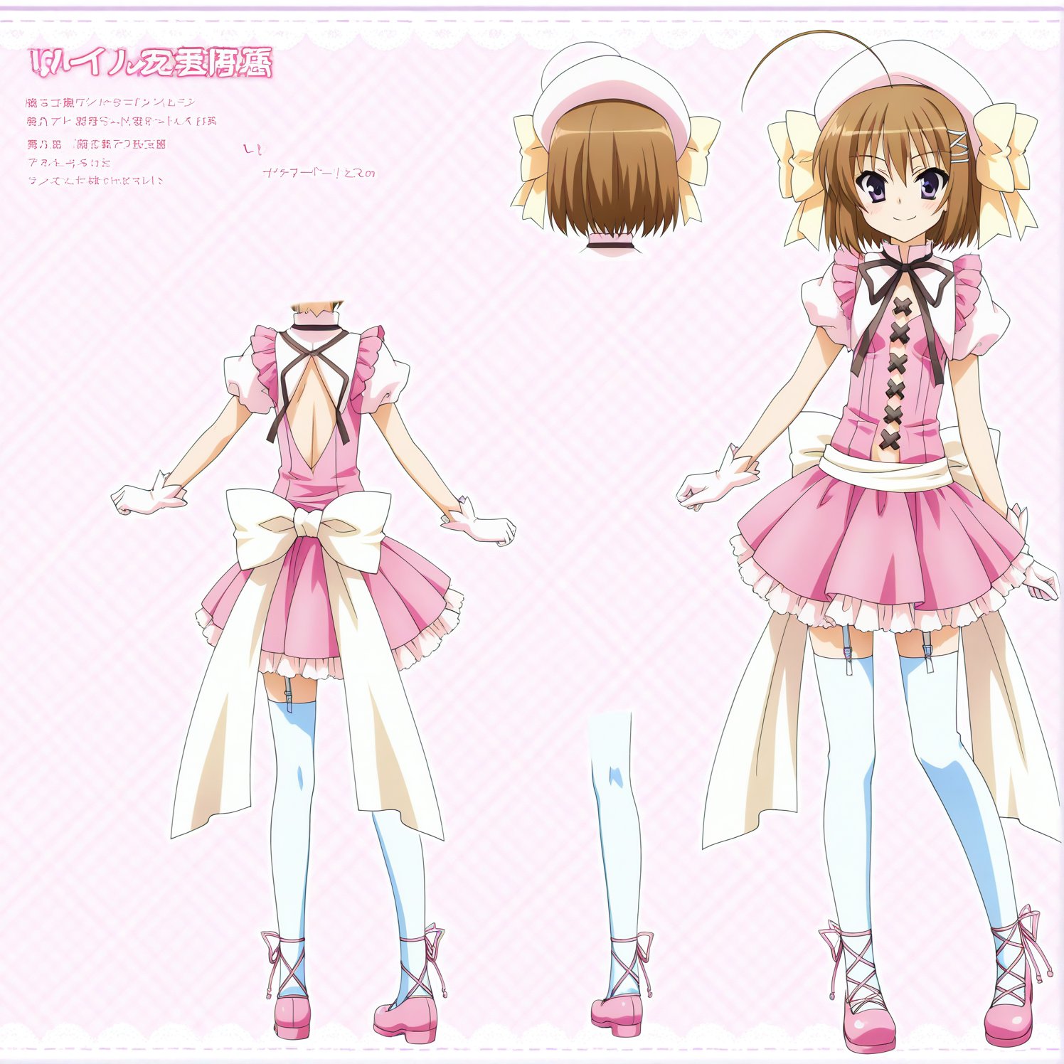 Character_reference_sheet,  Haruna_korezom,  gloves by Archerfishm on Tensor.Art