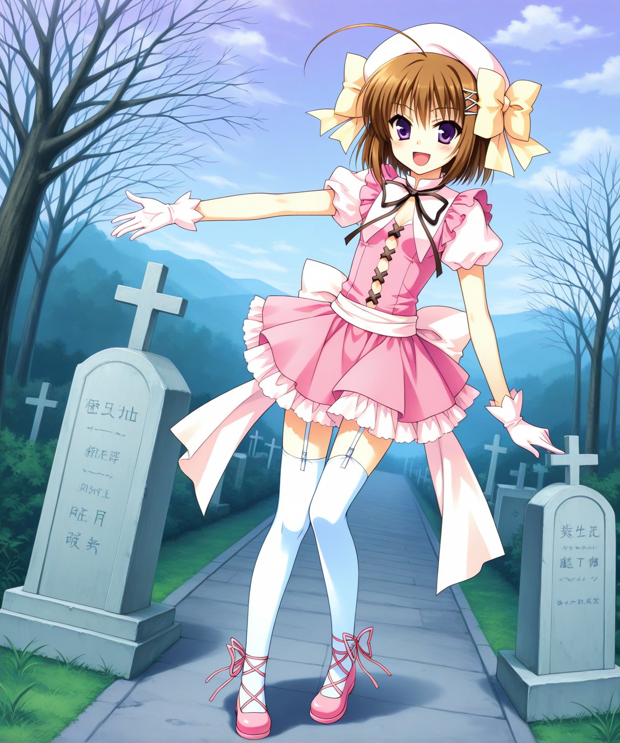 Haruna_korezom,  gloves,  pink_gloves by Archerfishm on Tensor.Art