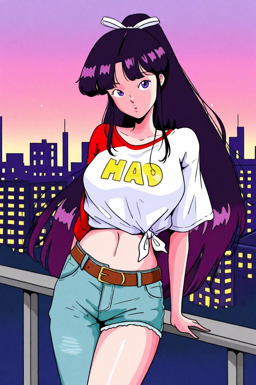 looking at the viewer,  asymmetrical clothes,  navel by zura_janai on Tensor.Art