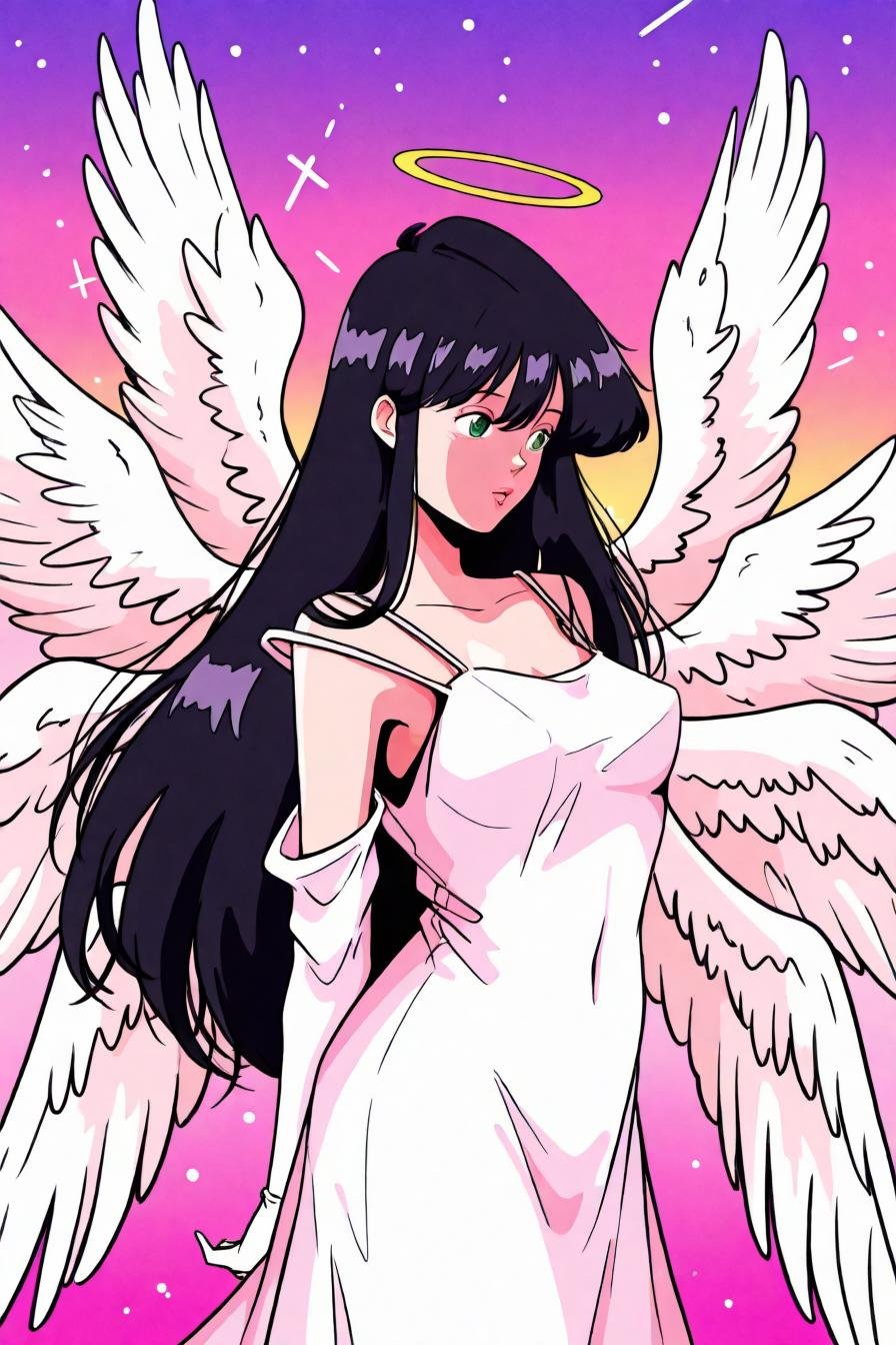 misa suzuhara,  long hair,  black hair by zura_janai on Tensor.Art