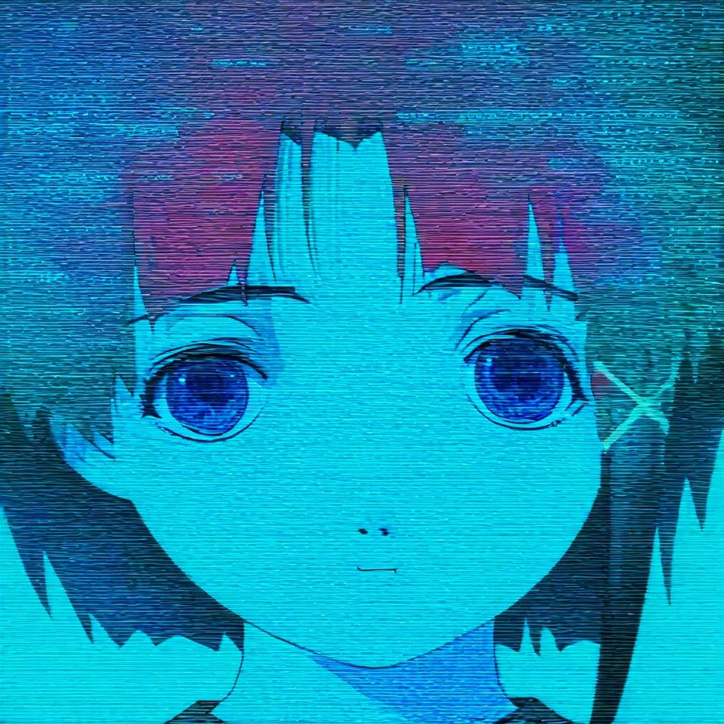 serial_experiment_lain_style,  1girl,  scanlines by zura_janai on Tensor.Art