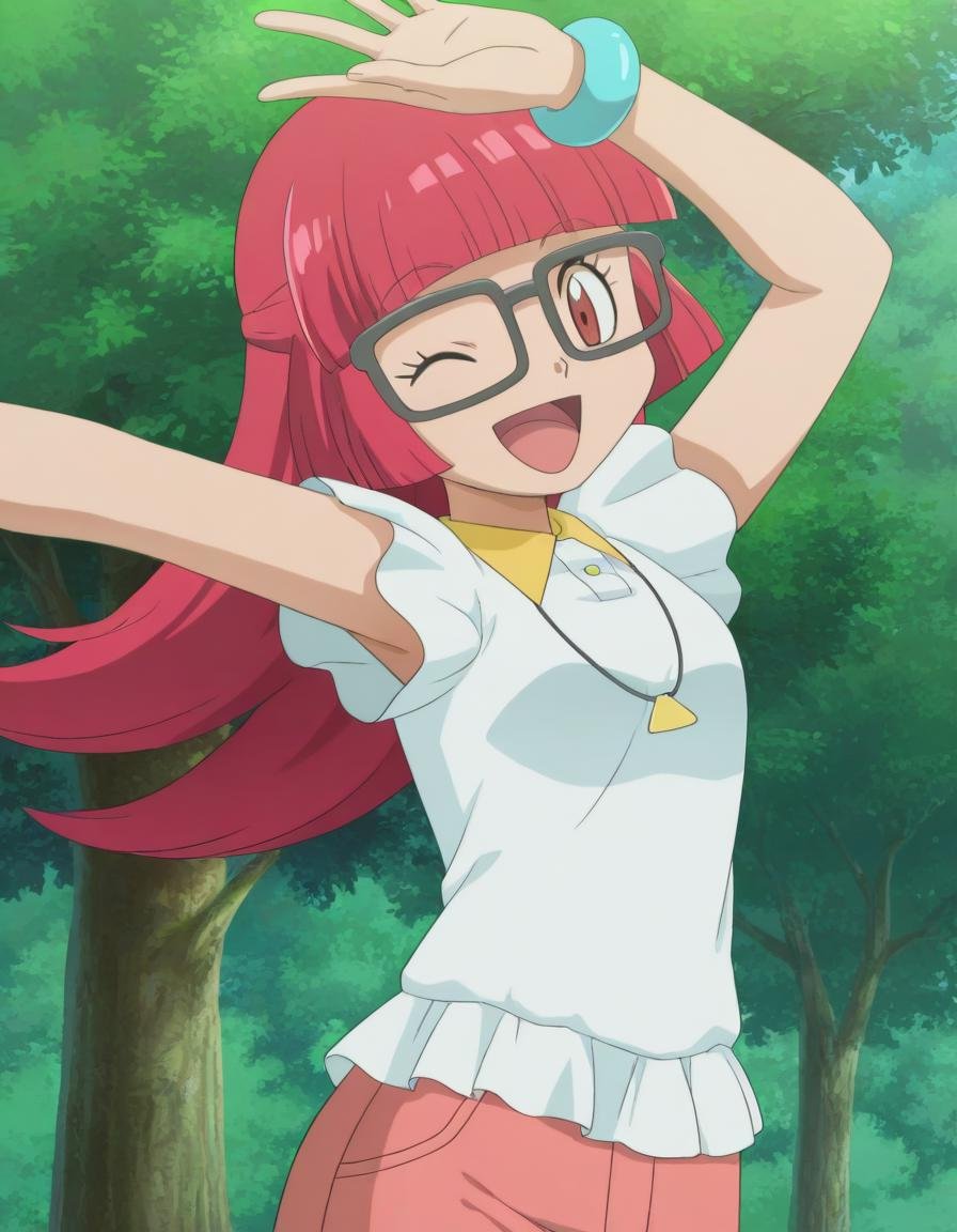 ((anime coloring,  anime screencap)),  ariaPkmnILXL by TecnoIA on Tensor.Art