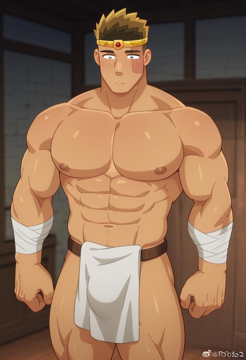Toto,  bara,  1boy by Karus on Tensor.Art