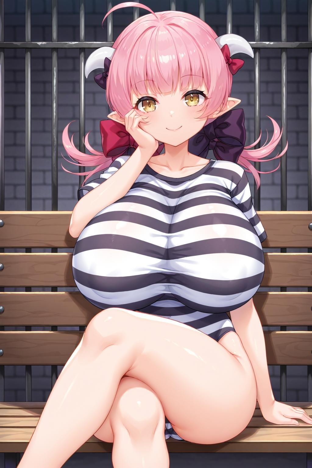 1girl,  solo,  lesser imp by Rulles on Tensor.Art