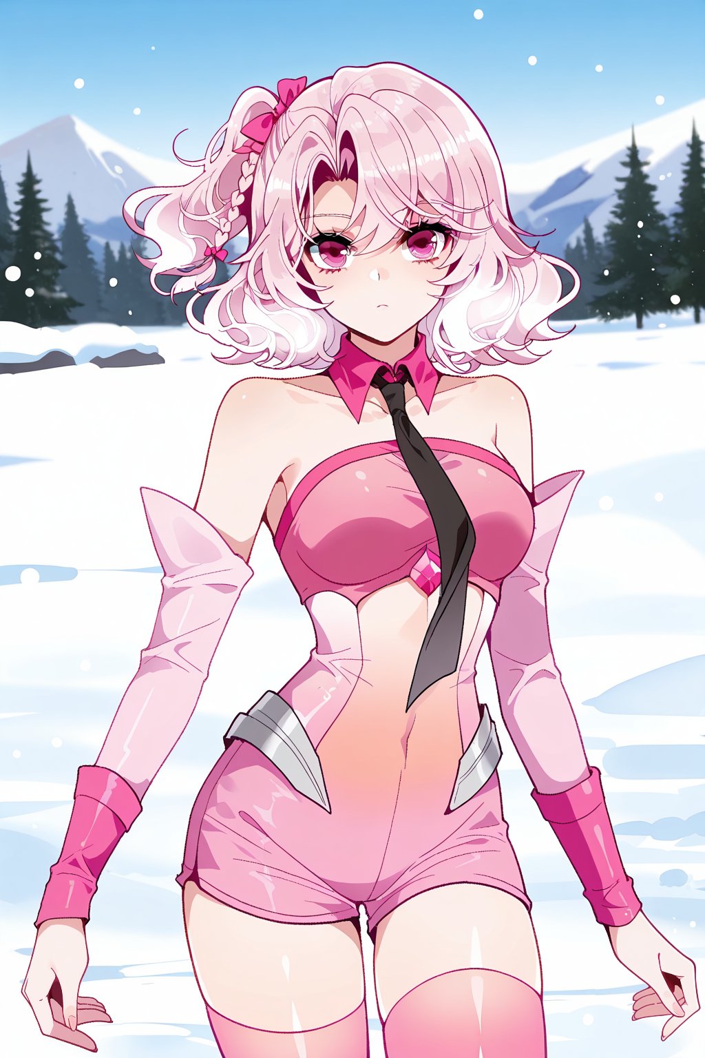 Snow,  Snow,  Thigh exposed by lijia on Tensor.Art