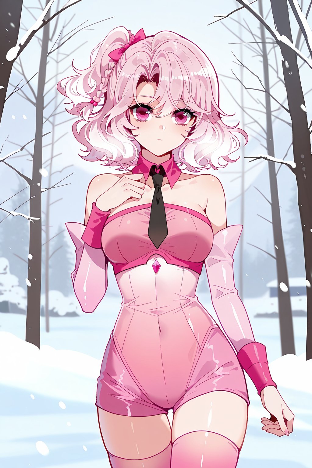 Snow,  Snow,  Thigh exposed by lijia on Tensor.Art