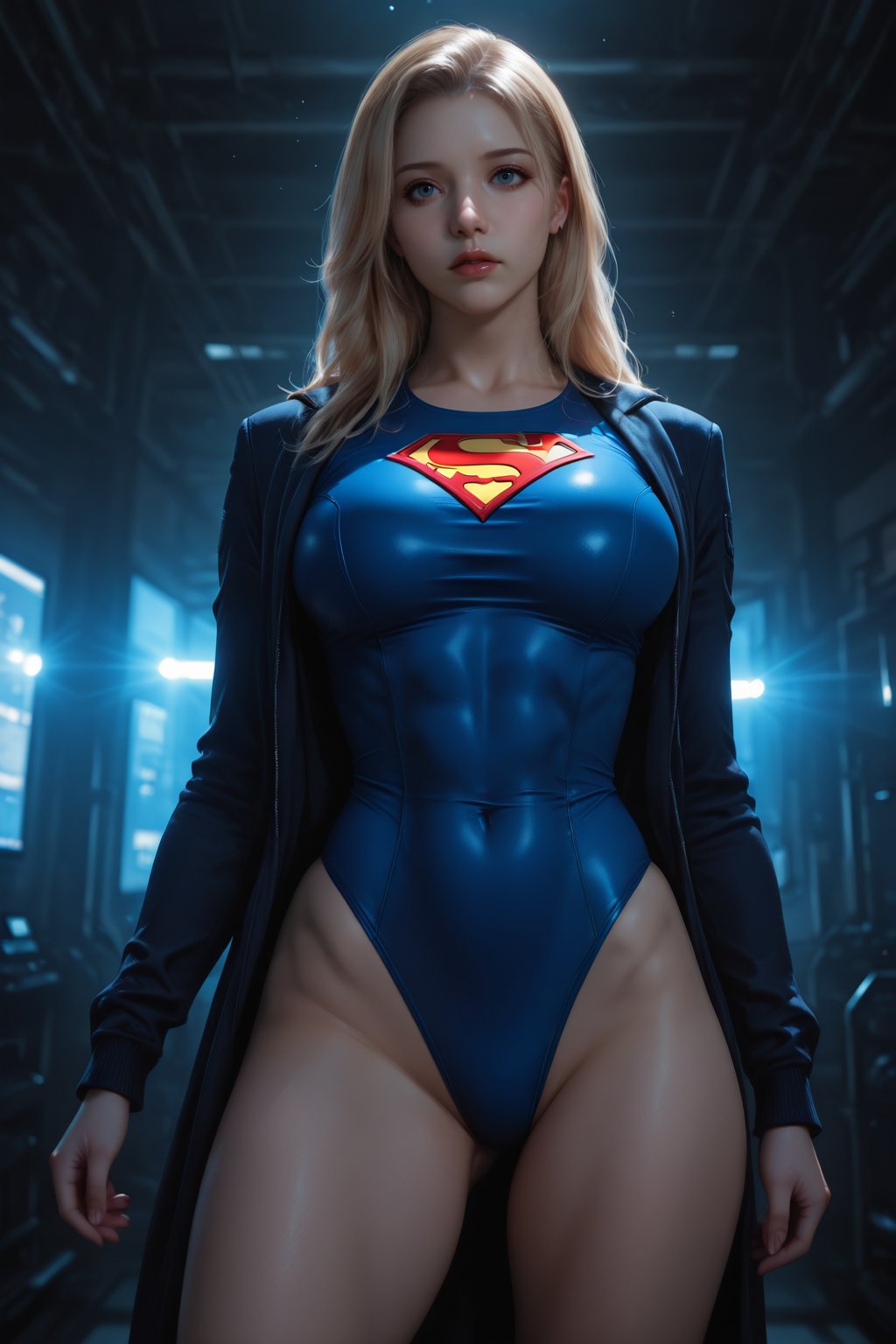 ......... 1 girl,  solo,  supergirl by *Devin* on Tensor.Art