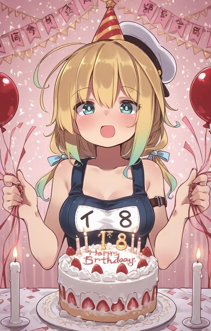 oldsu,  i-8 \(kancolle\),  A cheerful blonde girl by BigGuss  on Tensor.Art