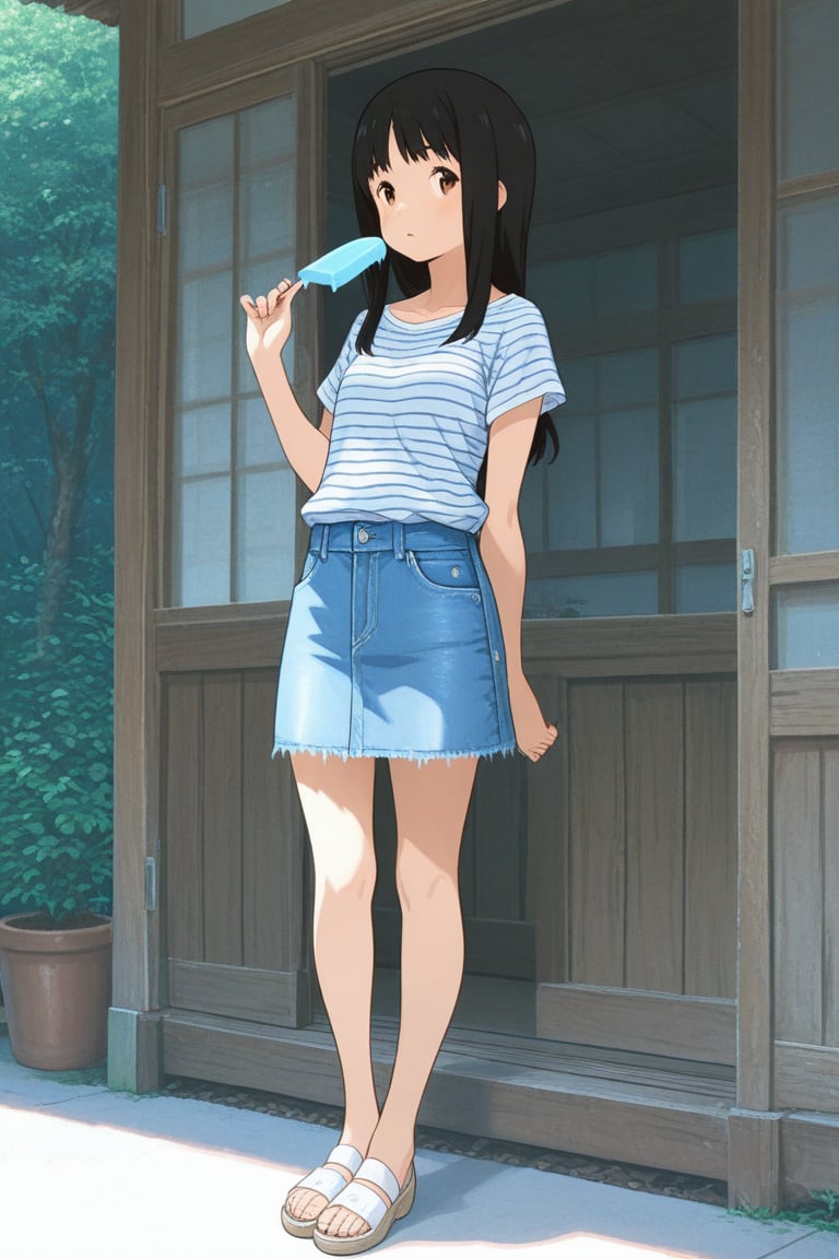 miyuki_konno,  1girl,  black long hair by だれとく紳士 on Tensor.Art