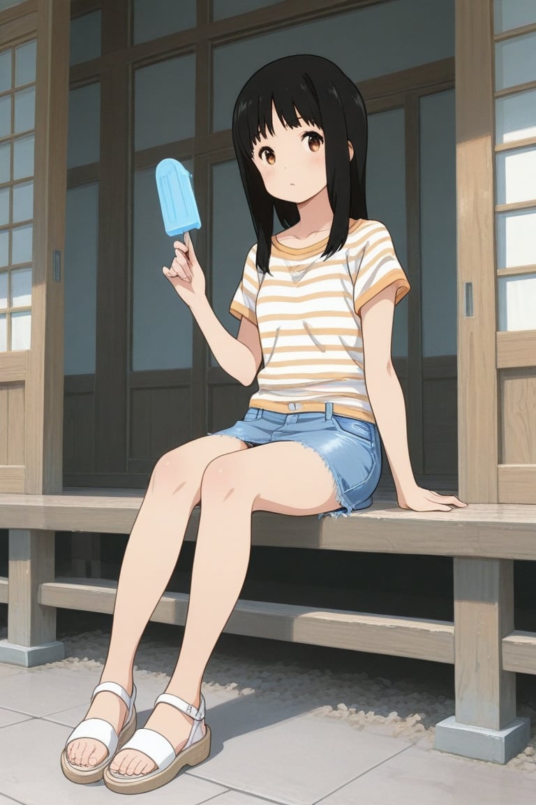 miyuki_konno,  1girl,  black long hair by だれとく紳士 on Tensor.Art