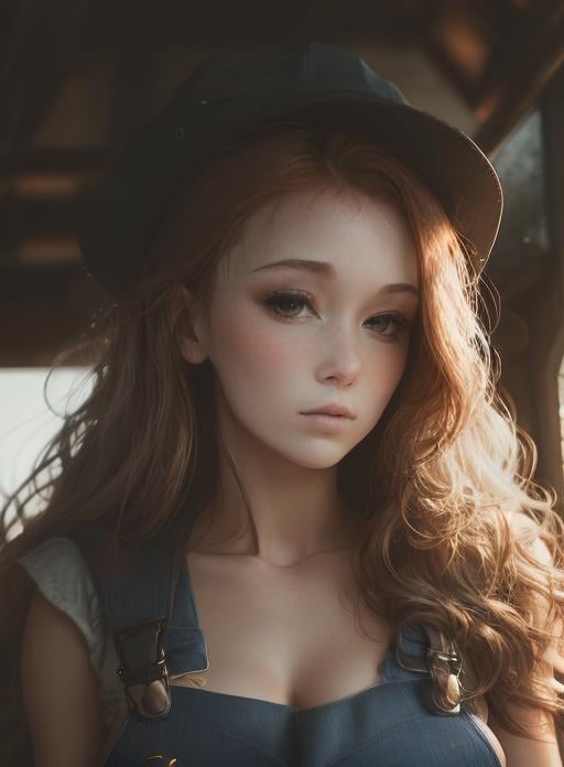 closeup,  portrait,  LeannaDecker by Shurik on Tensor.Art
