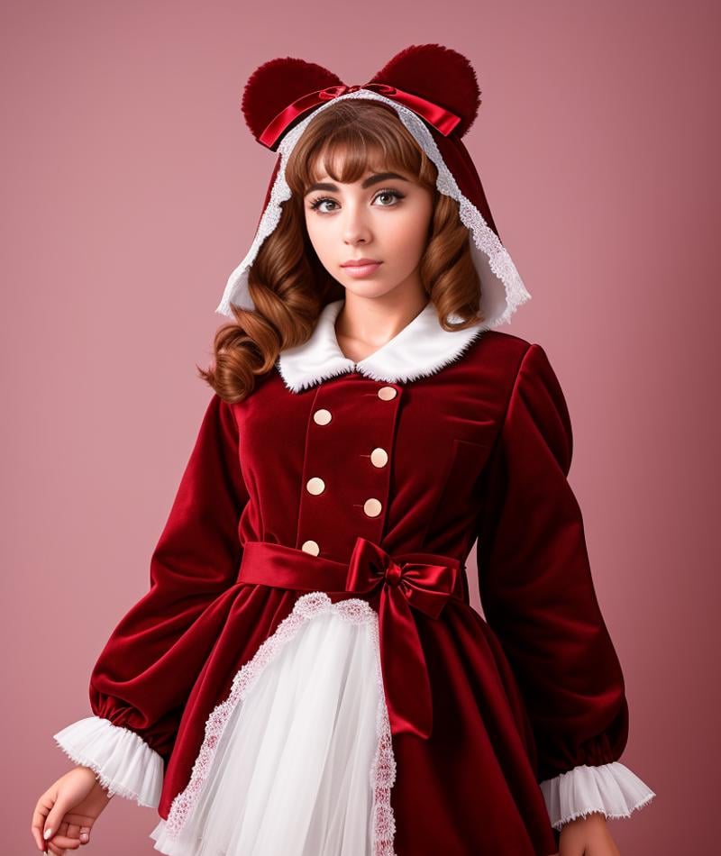portrait medium shot of woman wearing teddy bear costume,  8k,  super detailed by Shurik on Tensor.Art