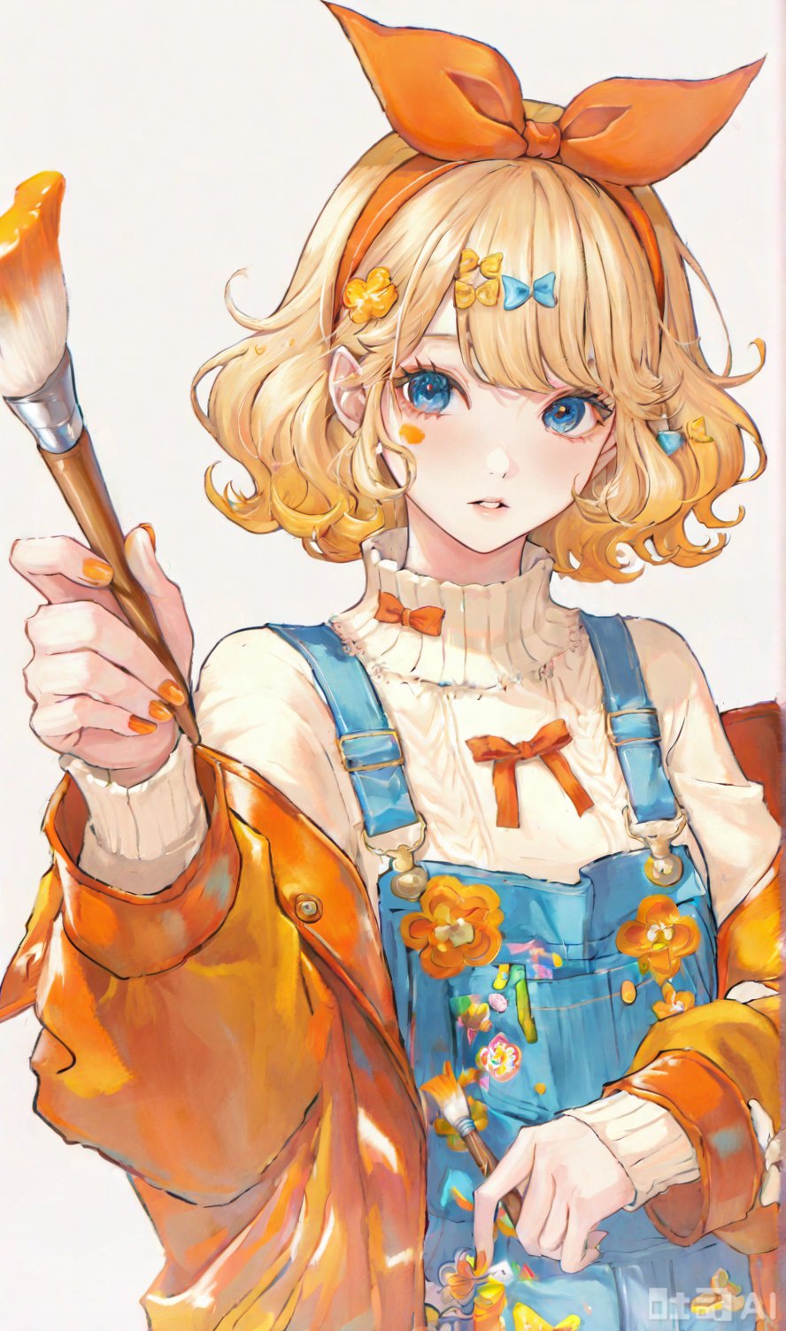 1girl,  solo,  short hair by 随心随意玄法清宫太乙荡魔万法妙道鉴心天尊 on Tensor.Art