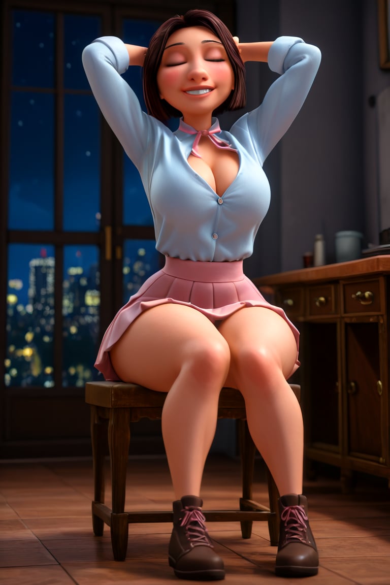 Colette,  blue eyes,  brown hair by ArtAIAlchemy on Tensor.Art