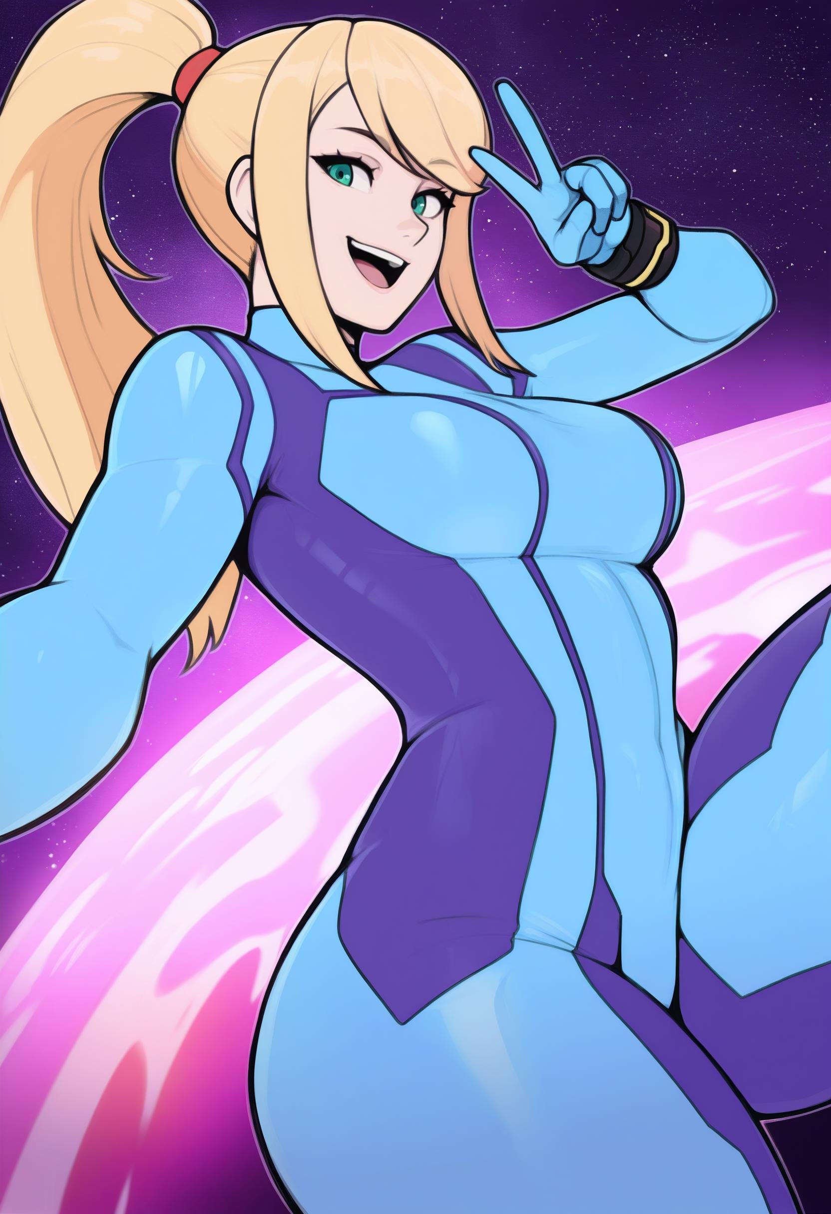 1girl,  solo,  samus aran by guy90 on Tensor.Art