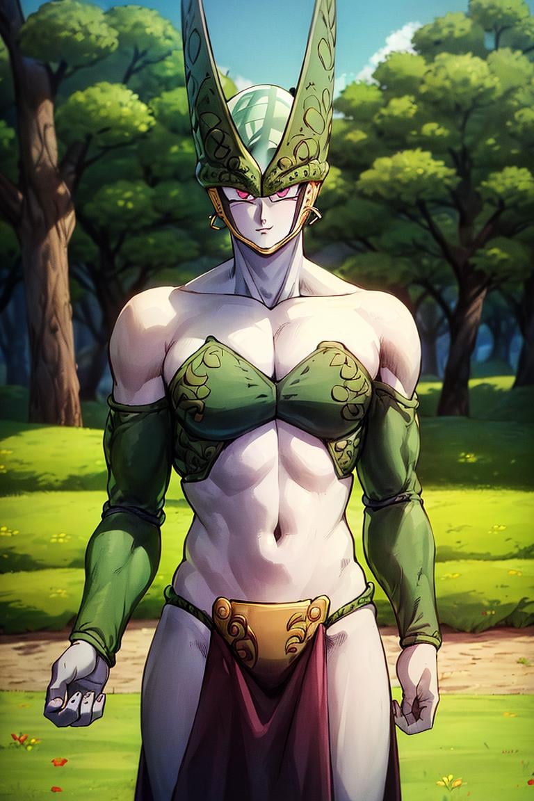 masterpiece,  1boy,  perfect_cell wearing a slavekini by cranpeach on Tensor.Art
