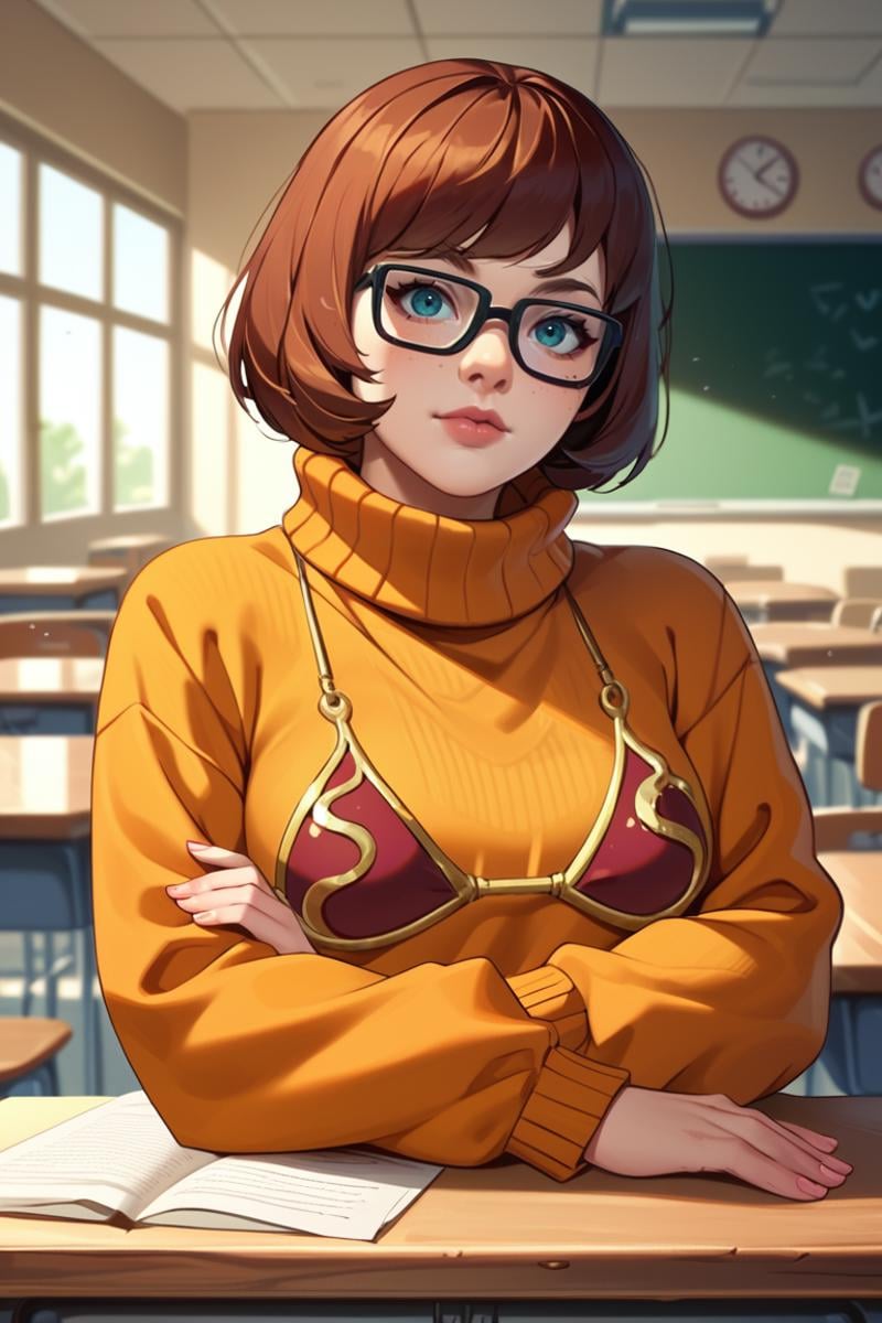 [bikini over clothes:slave leia bikini:5],  upper body,  rating_safe by cranpeach on Tensor.Art