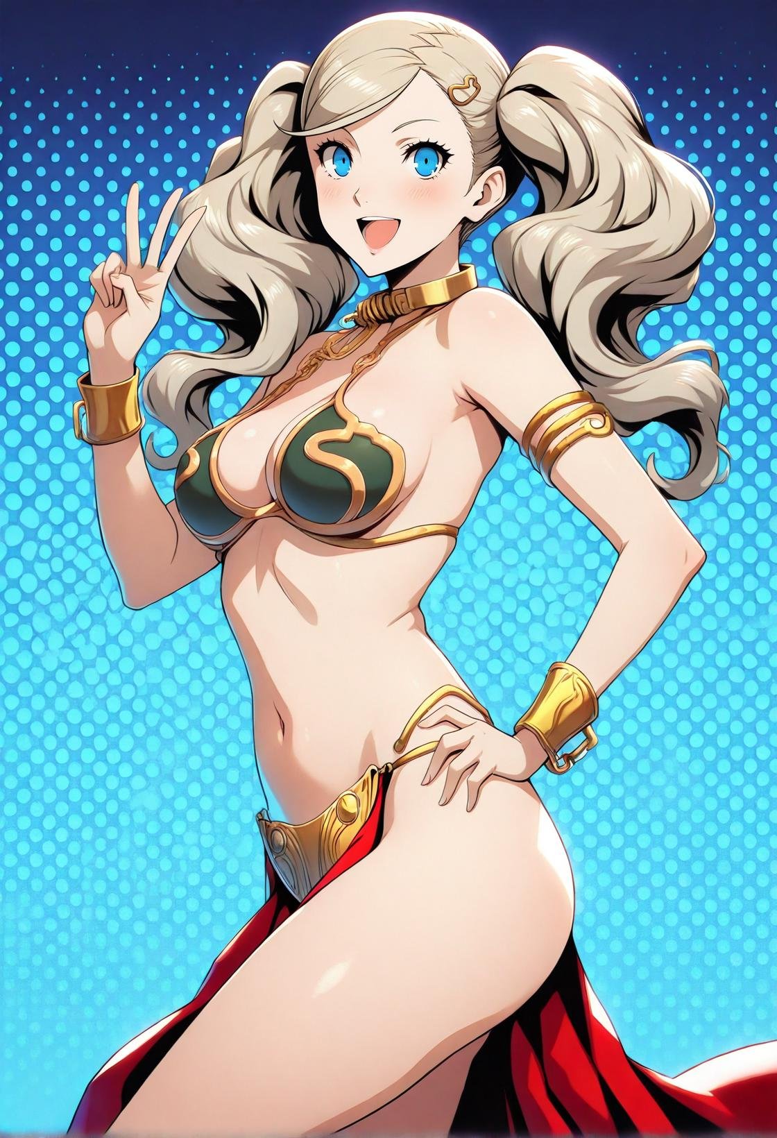 1girl,  takamaki anne,  persona 5 by cranpeach on Tensor.Art