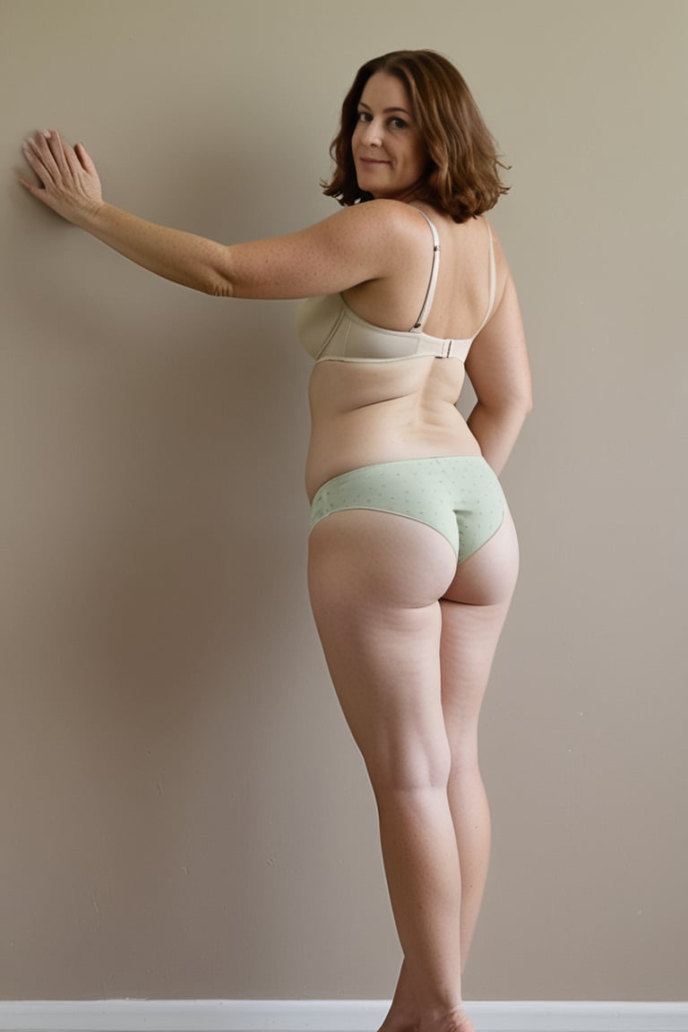 panties_classic,  body_mylady,  full body front shot by KFFK on Tensor.Art