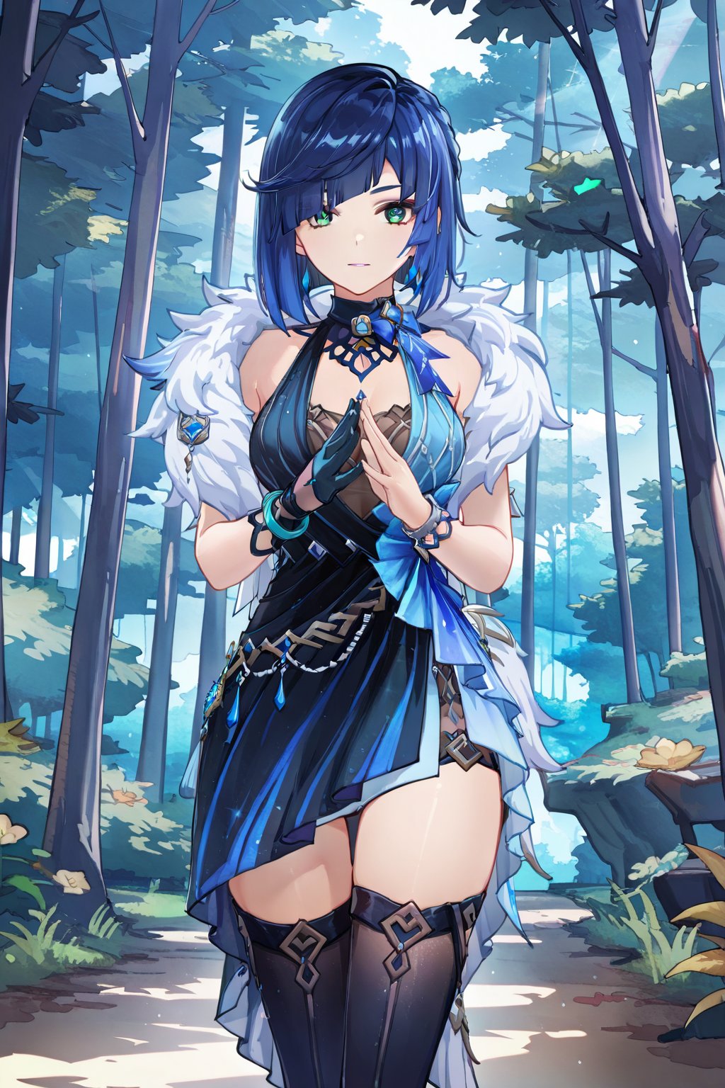 Forest,  Forest,  Thigh exposed by lijia on Tensor.Art
