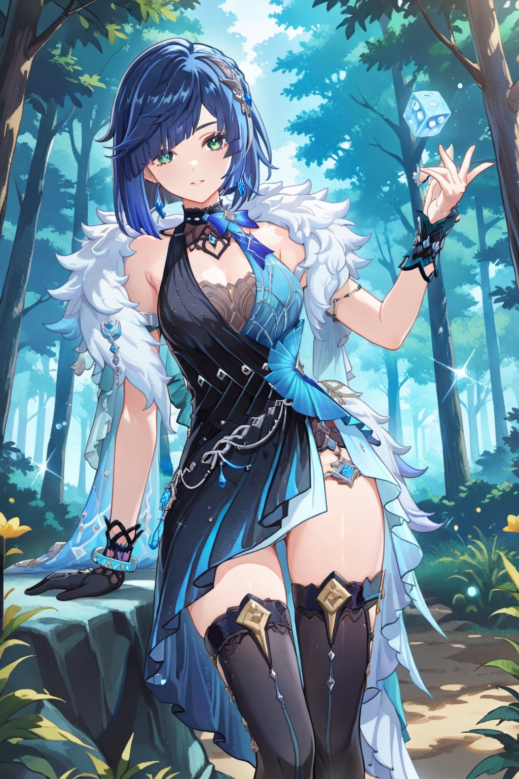 Forest,  Forest,  Thigh exposed by lijia on Tensor.Art