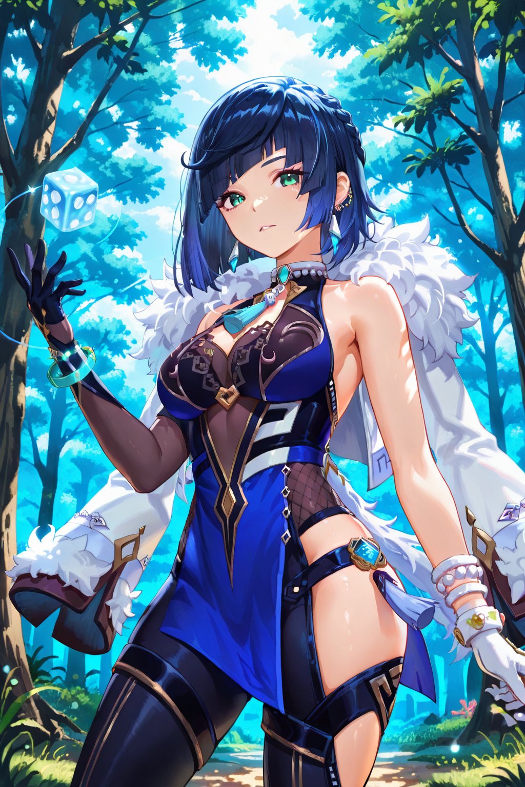 Forest,  Forest,  Thigh exposed by lijia on Tensor.Art