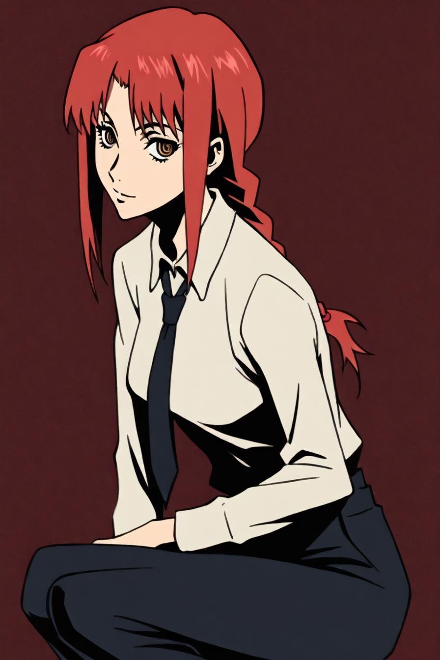 mak1ma0,  makima,  red hair by zura_janai on Tensor.Art