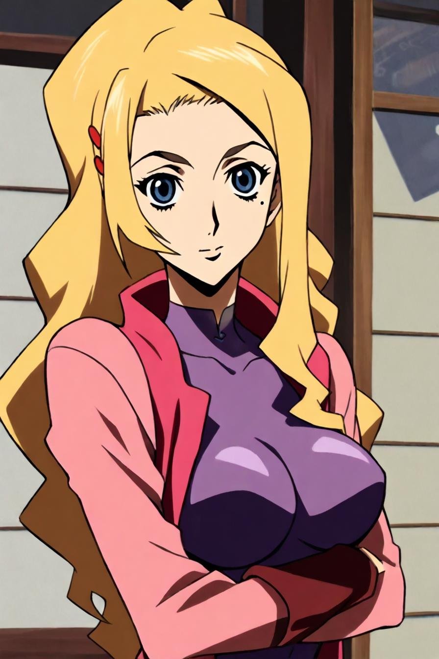 miu,  fuurinji miu,  blonde hair by zura_janai on Tensor.Art