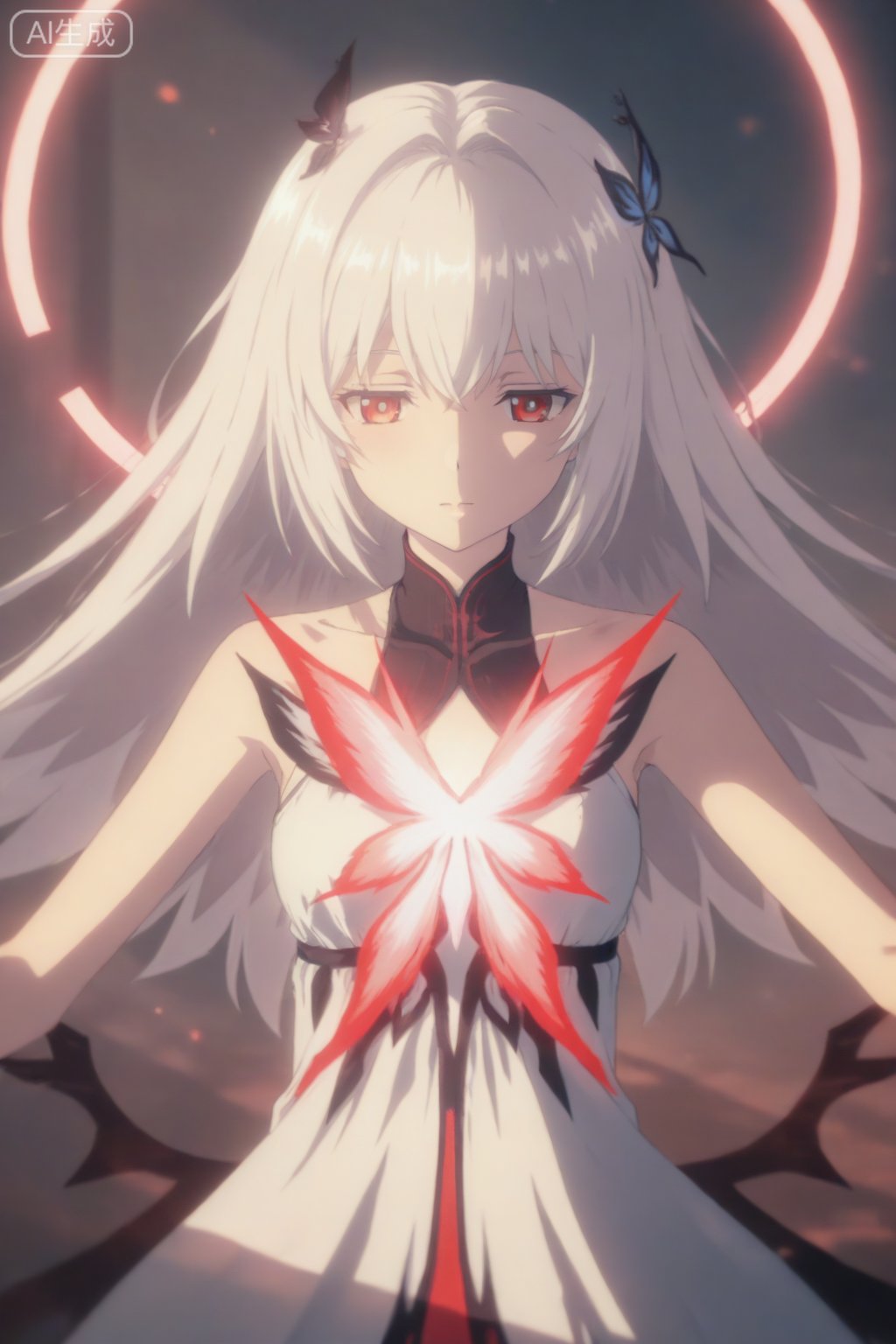 khaos lv.2,  1girl,  long hair by user_612309444184811391 on Tensor.Art