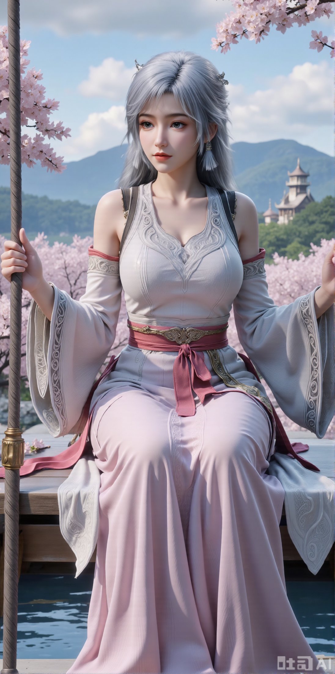 Dynamic posture,  natural skin texture,  1gir by DeepBlue藍心 on Tensor.Art