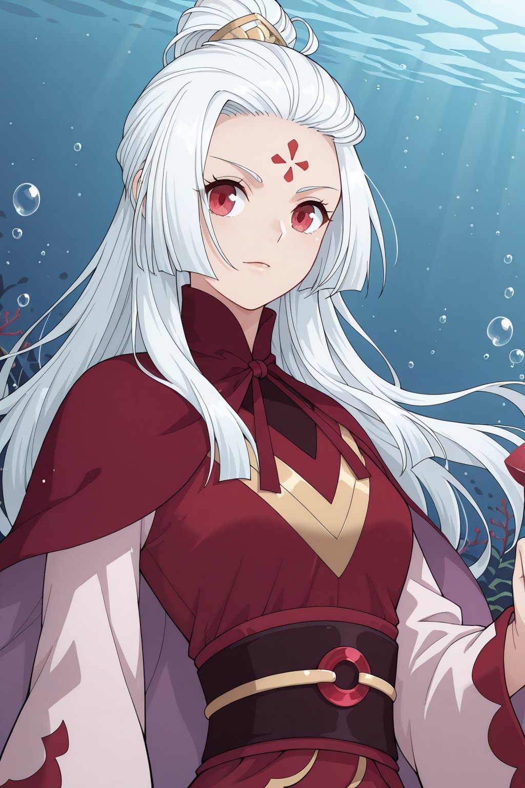 underwater,  underwater,  upper body by lijia on Tensor.Art